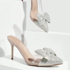 New Butterfly Knot Stiletto Single Shoes For Spring And Summer Shoes
